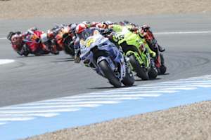 Auch Fermin Aldeguer überzeugte auf der Gresinoi-Ducati – bis zu seinem Sturz