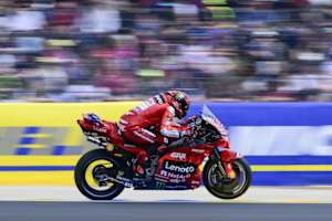 Schnell und doch nicht glücklich: Ducati-Pilot Bagnaia (3.)