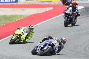 Fermin Aldeguer lieferte sich ein enges Duell mit Franco Morbidelli