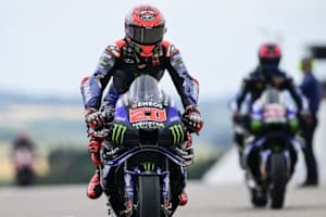 Fabio Quartararo wurde beim Deutschland-GP Vierter, lag 18 Sekunden hinter der Spitze