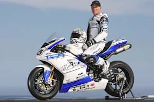 Régis Laconi fuhr 2009 für das Ducati-Team DFX Corse