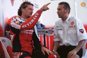 Carl Fogarty und Davide Tardozzi