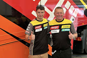 Inigo Iglesias mit Carsten Freudenberg