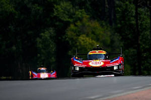 Der Ferrari 499P von Antonio Fuoco, Miguel Molina und Nicklas Nielsen