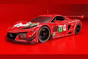 So soll die Corvette von AWA in Le Mans aussehen