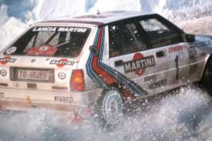 Juha Kankkunen führte 1987 bei der Rallye Monte Carlo