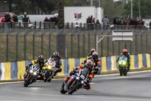 Mateusz Molik auf der Yamaha von Motobox