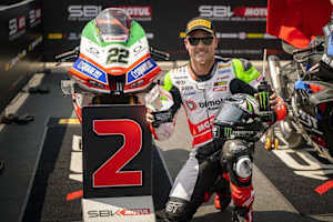 Alex Lowes holte den 23. Podestplatz von Bimota in der Superbike-WM