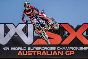 Eli Tomac gewann den zweiten Lauf zur Supercross-WM in Perth