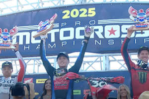 Jo Shimoda gewann in RedBud vor Jalek Swoll und Michael Mosiman