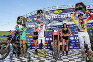Das 250er Podium in Thunder Valley