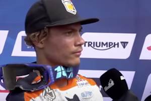 Quentin Marc Prugnieres gewann das Samstagsrennen des ADAC MX Youngsters Cups