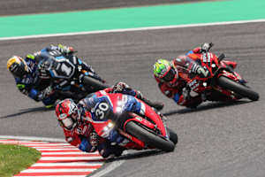 Takumi Takahashi fuhr den Start für das Team HRC