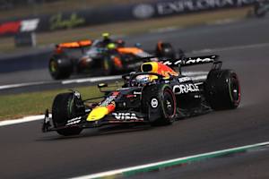 Max Verstappen im vorigen Rennen in Silverstone
