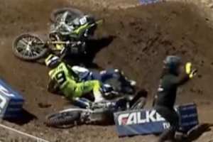 Der Horrorcrash zwischen Smith und Davies in Salt Lake City