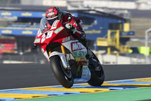 Nicholas Spinelli setzte sich im MotoE-Lauf in Le Mans durch