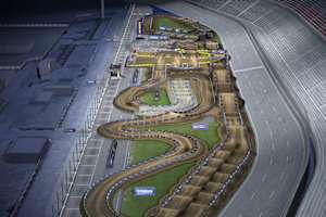 Im Infield des Texas Motor Speedways findet das zweite SMX Playoff der Saison 2024 statt