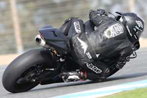 Kaito Toba beim Jerez-Test