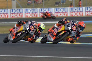 Die dominierenden Piloten Hakim Danish (13) und Brian Uriarte (51)