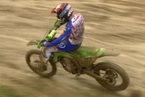 Mathis Valin gewann das Qualifikationsrennen in Loket