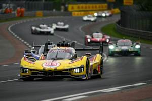 In Le Mans vorne: Der private Ferrari 499P