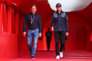 Jos und Max Verstappen