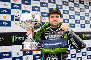Michael Dunlop gewinnt zum dritten Mal in Folge die Wahl «Rider of the Year»