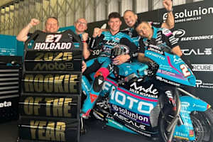 Dani Holgado: Auch der beste Moto2-Rookie steuerte eine Kalex