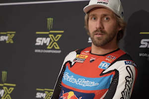 Justin Barcia hat sich das Schlüsselbein gebrochen