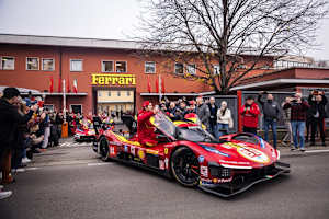 Weltmeisterauto: Der Ferrari 499P in Maranello