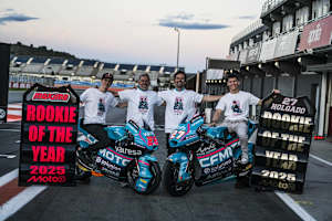 Maximo Quiles, Jorge Martinez, Nicolas Terol und Daniel Holgado