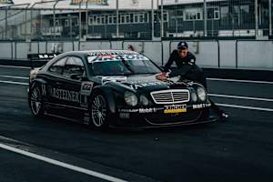 Marcel Fässler kehrte in sein 2000er DTM-Fahrzeug zurück
