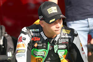 Der verletzte Moto3-Pilot Noah Dettwilder