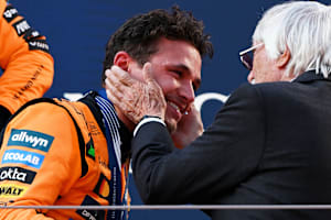 Lando Norris und Bernie Ecclestone