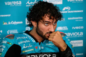 Der langjährige GP-Pilot und Laufsieger Dennis Foggia scheidet aus