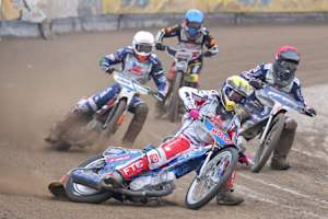 Ein Sinnbild: Dänemark fuhr vorne, Deutschland gurkte hinterher