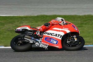 Franco Battaini auf der Ducati GP12