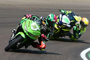 In Imola ist die Kawasaki Ninja 400 besonders stark