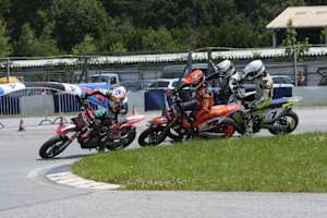 Nur eine Momentaufnahme: Bauer vor Höllbacher und Buschberger