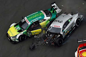 Mike Rockenfeller und Gary Paffett