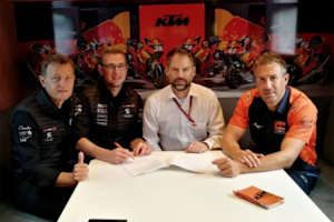 Der Vertrag mit KTM ist unterschrieben