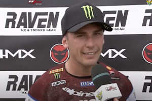 Alessandro Lupino gewann den ersten Lauf souverän