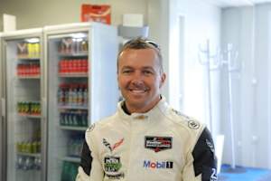 Im Corvette-Dress: Marcel Fässler