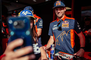 Brad Binder wird die Fans in England treffen