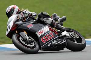Nina Prinz auf Ducati 1098 S in Oschersleben