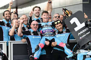 Daniel Holgado mit seiner Aspar-Crew