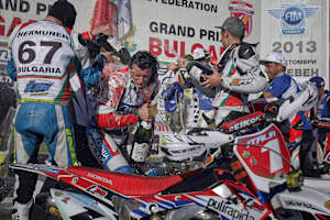 Die Bulgaren feierten mit ihrem Finnen Mauno Hermunen Rang 2