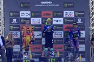 Romain Febvre gewann in Uddevalla vor Jeffrey Herlings und Calvin Vlaanderen