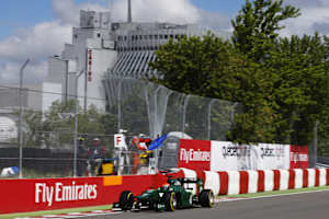 Alexander Rossi im Training zum Grossen Preis von Kanada