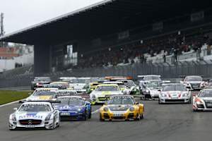 Start auf dem Nürburgring, noch ist Day vorn